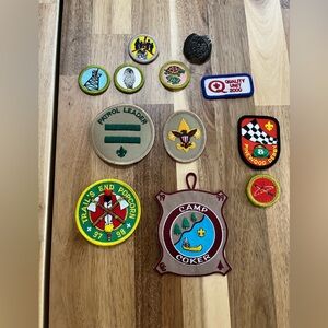 Vintage Boy Scout patches from the 90s